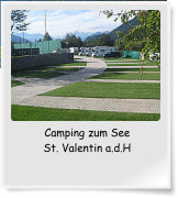 Camping zum See St. Valentin a.d.H