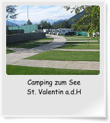 Camping zum See St. Valentin a.d.H